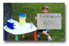 neighborhood lemonade stand
